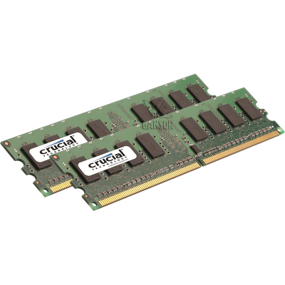 Оперативная память 8 Гб DDR4 2666MHz PC-21300 Crucial [CT2K4G4DFS8266] [2x 4 Гб KIT]