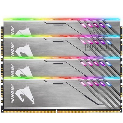 Оперативная память 16 Гб DDR4 3600MHz Gigabyte Aorus RGB [GP-AR36C18S8K2HU416RD] [2x8 Гб KIT + 2xRGB]