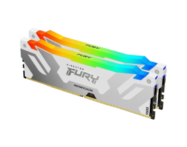 Оперативная память 64Gb DDR5 6000MHz Kingston Fury Renegade White RGB [KF560C32RWAK2-64] [2x32Gb]