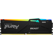 Оперативная память 16Gb DDR5 5200MHz Kingston Fury Beast RGB [KF552C40BBA-16]