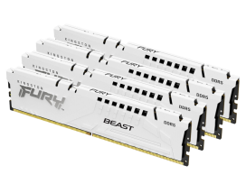 Оперативная память 64Gb DDR5 6000MHz Kingston Fury Beast White [KF560C40BWK4-64] [4x16Gb KIT]