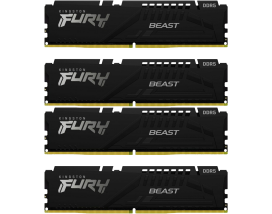 Оперативная память 64Gb DDR5 5200MHz Kingston Fury Beast [KF552C40BBK4-64] [4x16Gb KIT]