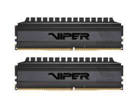 Оперативная память 8 Гб DDR4 3000MHz Patriot Viper 4 Blackout [PVB48G300C6K] [2x4 Гб KIT]