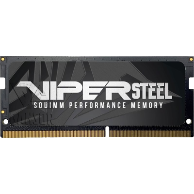 Оперативная память 16 Гб DDR4 2400Mhz Patriot Viper Steel SO-DIMM [PVS416G240C5S]