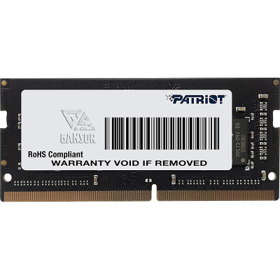 Оперативная память 8 Гб DDR4 2666Mhz Patriot SO-DIMM [PSD48G266682S]