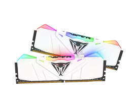 Оперативная память 16 Гб DDR4 2666MHz Patriot Viper RGB [PVR416G266C5KW] [2x8 Гб KIT]