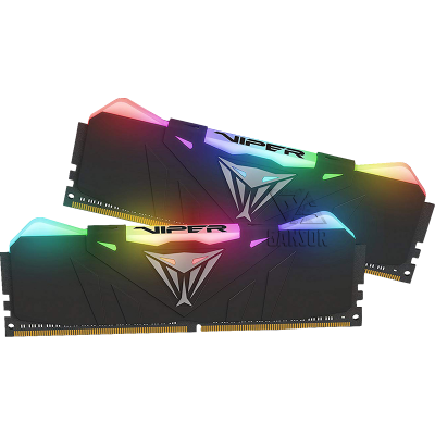 Оперативная память 16 Гб DDR4 3600MHz Patriot Viper RGB [PVR416G360C7K] [2x8 Гб KIT]