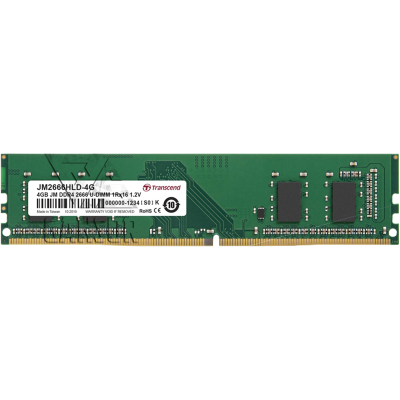 Оперативная память 4 Гб DDR4 2666MHz Transcend [JM2666HLD-4G]