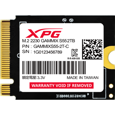 Накопитель SSD 2Tb ADATA XPG Gammix S55 [SGAMMIXS55-2T-C]