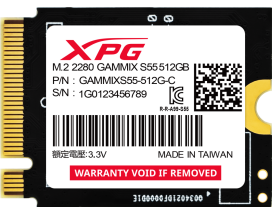 Купить Накопитель SSD 512Gb ADATA XPG Gammix S55 (SGAMMIXS55-512G-C)