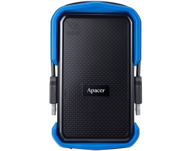 Внешний жесткий диск 1Тб Apacer AC631 Black/Blue [AP1ТбAC631U-1]