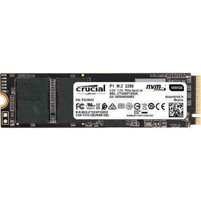 Твердотельный накопитель 1Тб SSD Crucial P1 [CT1000P1SSD8]