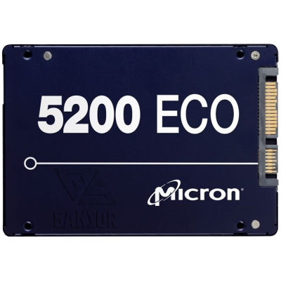 Твердотельный накопитель 1.92Тб SSD Micron 5200 Eco [MTFDDAK1T9TDC]