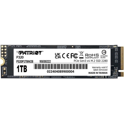 Накопитель SSD 1Tb Patriot P320 [P320P1TBM28]