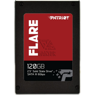 Твердотельный накопитель 120Гб SSD Patriot Flare [PFL120GS25SSDR]