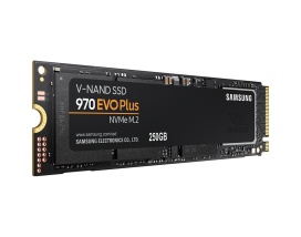 Твердотельный накопитель 250Гб SSD Samsung 970 EVO Plus Series [MZ-V7S250BW]