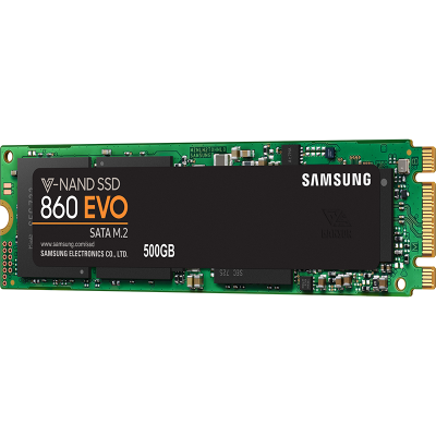 Твердотельный накопитель 500Гб SSD Samsung 860 EVO Series [MZ-N6E500BW]