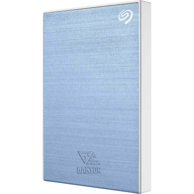 Внешний жесткий диск 1Тб Seagate Backup Plus Slim Light Blue [STHN1000402]