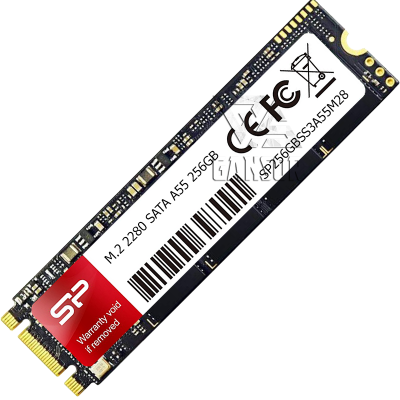 Твердотельный накопитель 256Гб SSD Silicon Power A55 [SP256ГбSS3A55M28]