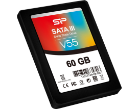 Твердотельный накопитель 60Гб SSD Silicon Power V55 [SP060ГбSS3V55S25]