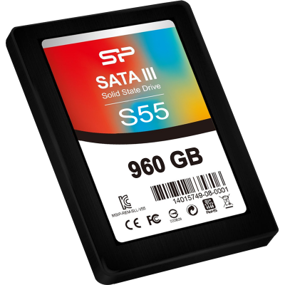 Твердотельный накопитель 960Гб SSD Silicon Power S55 [SP960ГбSS3S55S25]