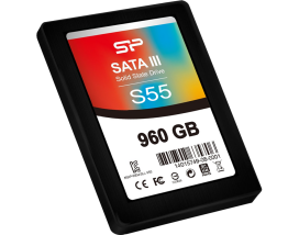 Твердотельный накопитель 960Гб SSD Silicon Power S55 [SP960ГбSS3S55S25]