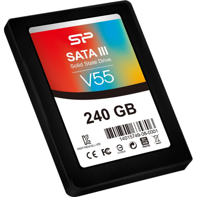 Твердотельный накопитель 240Гб SSD Silicon Power V55 [SP240ГбSS3V55S25]