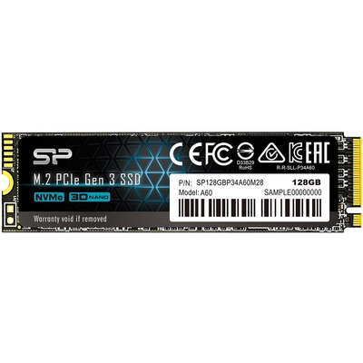 Накопитель SSD 128Gb Silicon Power P34A60 [SP128GBP34A60M28]
