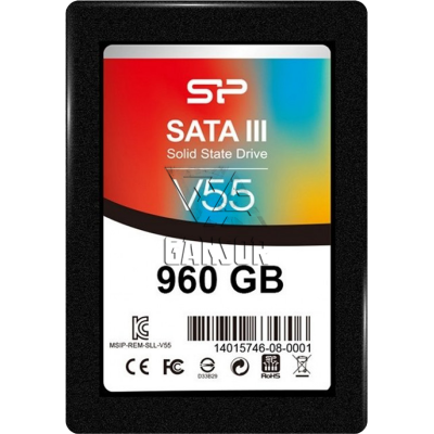 Твердотельный накопитель 960Гб SSD Silicon Power V55 [SP960ГбSS3V55S25]