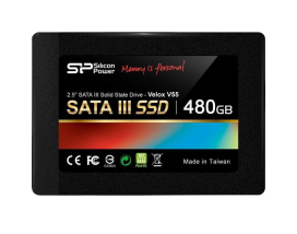 Твердотельный накопитель 480Гб SSD Silicon Power V55 [SP480ГбSS3V55S25]