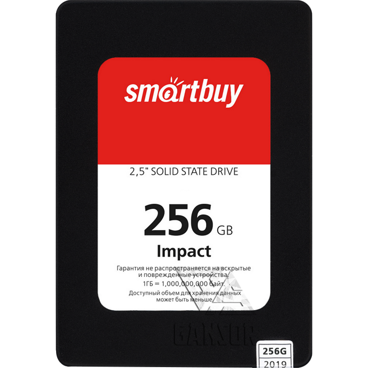 Твердотельный накопитель 256Гб SSD Smartbuy Impact [SBSSD-256GT-PH12-25S3]