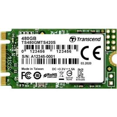 Накопитель SSD 480Gb Transcend MTS420 [TS480GMTS420S]