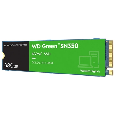 Накопитель SSD 480Gb WD Green SN350 [WDS480G2G0C]