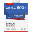 Твердотельный накопитель SSD 500Гб WD Blue SN5100 [WDS500G5B0E]