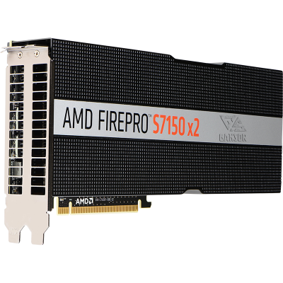 Профессиональная видеокарта AMD FirePro S7150 x2 AMD 16384Mb [100-505722] OEM 