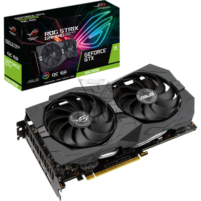 Видеокарта NVIDIA GeForce GTX 1660 Super ASUS 6144Mb [ROG-STRIX-GTX1660S-O6G-GAMING]