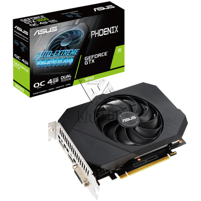 Видеокарта NVIDIA GeForce GTX 1650 ASUS Phoenix 4096Mb [PH-GTX1650-O4GD6-P]