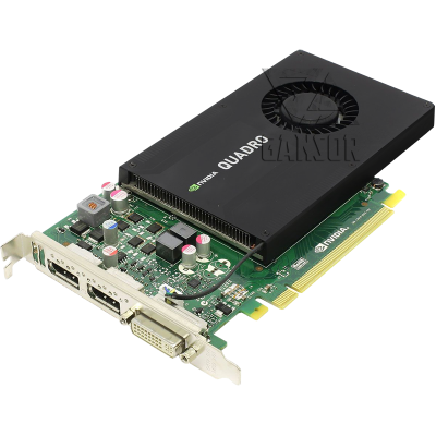 Профессиональная видеокарта NVIDIA Quadro K2200 PNY 4096Mb [VCQK2200-PB] 1xDVI, 2xDisplayPort