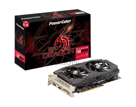 Видеокарта AMD [ATI] Radeon RX 580 PowerColor Red Dragon 8192MBMb [AXRX 580 8GBD5 DHDV2/OC]