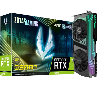 Видеокарта NVIDIA GeForce RTX 3070 ZOTAC GAMING AMP Holo 8192Mb [ZT-A30700F-10P]