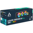 Система жидкостного охлаждения Arctic Liquid Freezer III Pro 360 ARGB Black [300W]