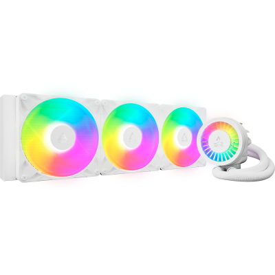 Система жидкостного охлаждения Arctic Liquid Freezer III Pro 420 ARGB White [280W]