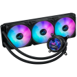 Система жидкостного охлаждения ASUS ROG STRIX LC III 360 ARGB LCD Black [300W]