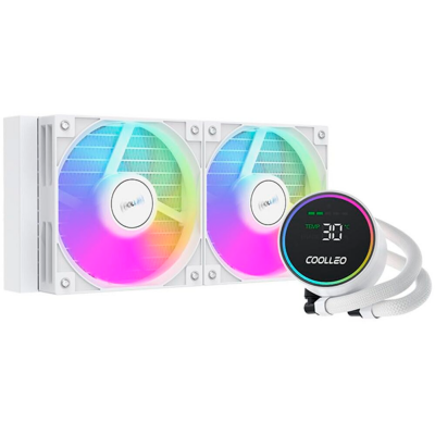 Система жидкостного охлаждения Coolleo ICE Fairy DIG 240 LITE WH