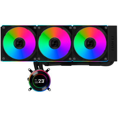 Система жидкостного охлаждения Lian Li HydroShift II LCD-C 360CL Black [250W]