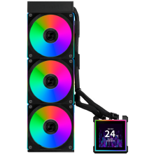 Система жидкостного охлаждения Lian Li HydroShift II LCD-S 360CL Black