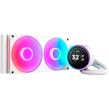 Система жидкостного охлаждения NZXT Kraken Elite 280 White [RL-KR28E-W2] [250W]