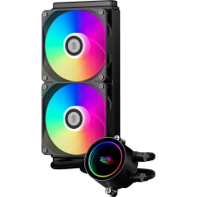 Система жидкостного охлаждения PCcooler DA240 ARGB Black [270W]