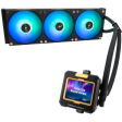 Система жидкостного охлаждения Thermalright Frozen Warframe 360 Black ARGB