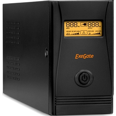 Источник беспребойного питания Exegate SpecialPro Smart LLB-600 LCD [EURO,RJ,USB]